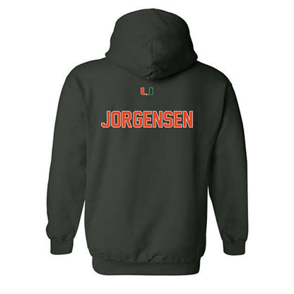 Miami - NCAA Women's Rowing : Kaitlyn Jorgensen - Classic Shersey Hooded Sweatshirt-1