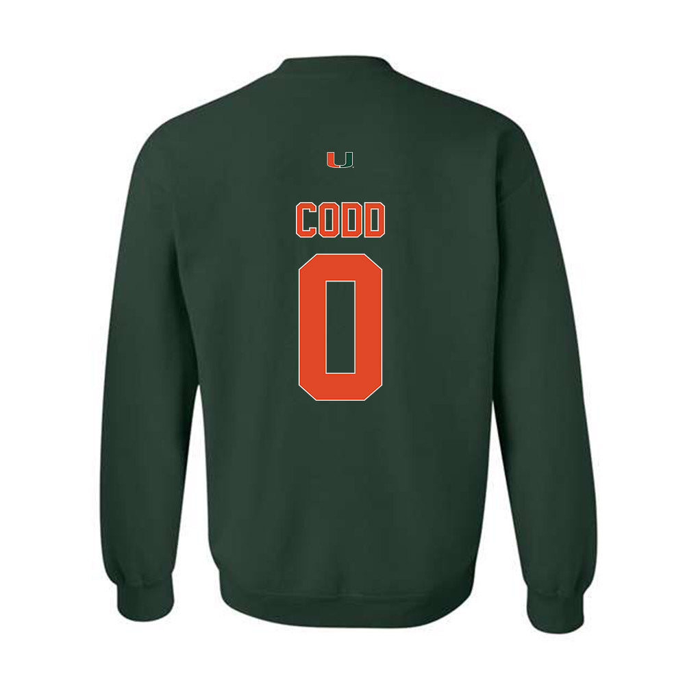 Miami - NCAA Women's Track & Field : Iyonna Codd - Classic Shersey Crewneck Sweatshirt-1