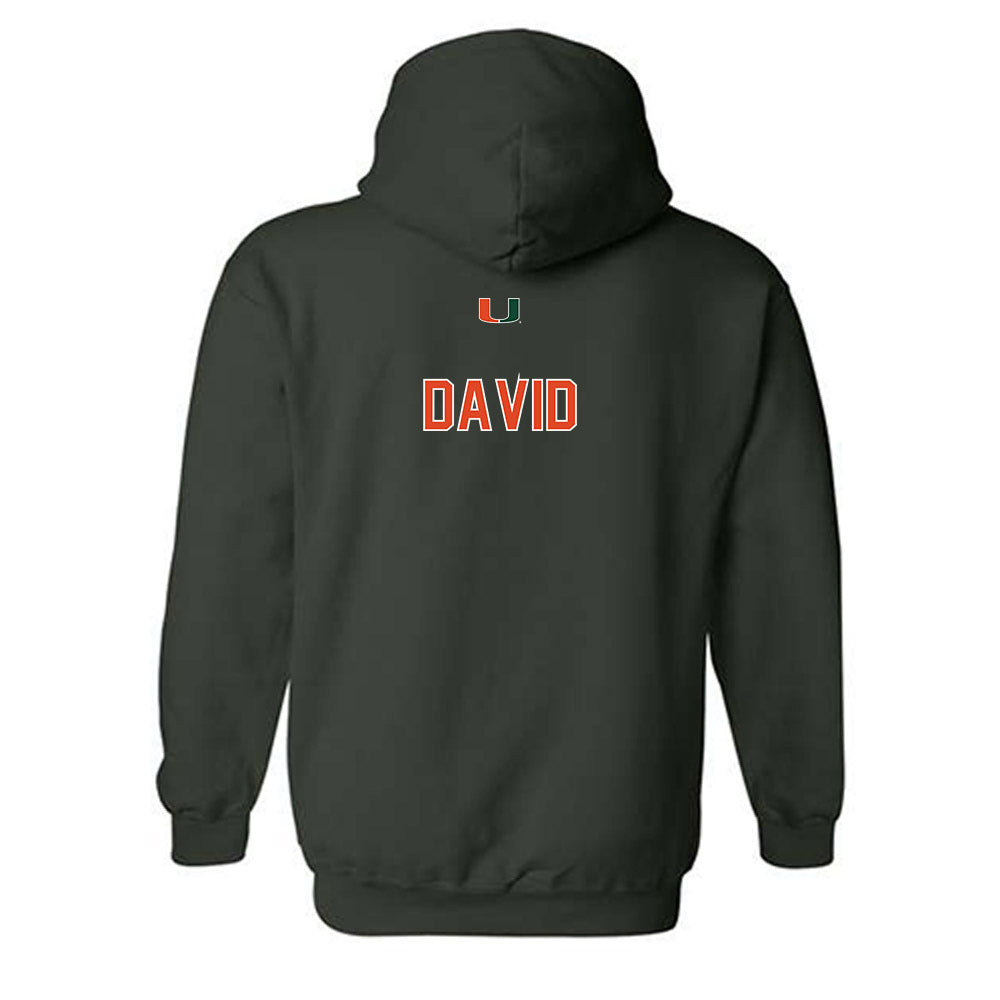 Miami - NCAA Dance Team : Brooke David - Classic Shersey Hooded Sweatshirt-1