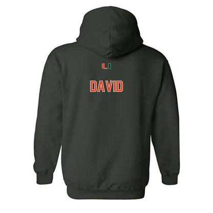 Miami - NCAA Dance Team : Brooke David - Classic Shersey Hooded Sweatshirt-1