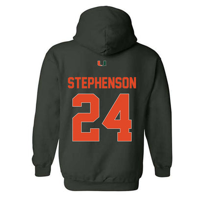 Miami - NCAA Women's Soccer : Alyssa Stephenson - Classic Shersey Hooded Sweatshirt-1