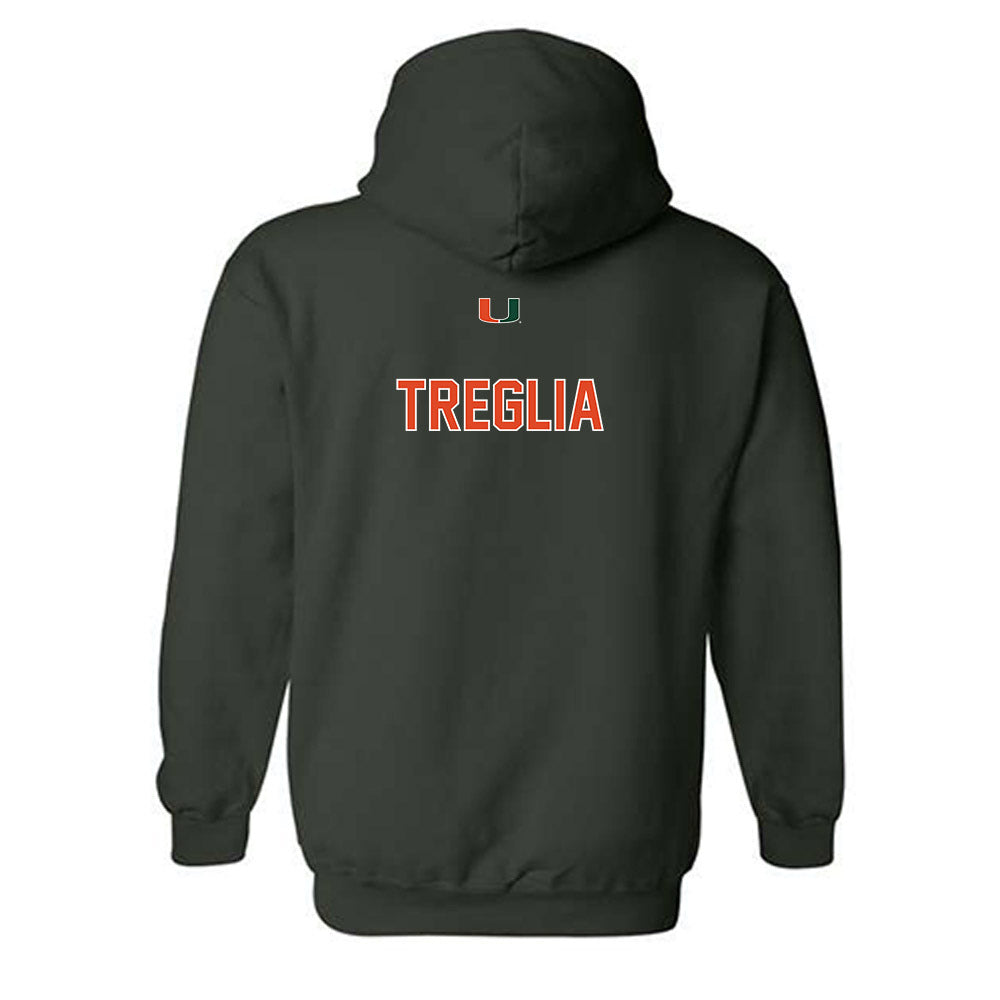 Miami - NCAA Women's Swimming & Diving : Leah Treglia - Classic Shersey Hooded Sweatshirt-1