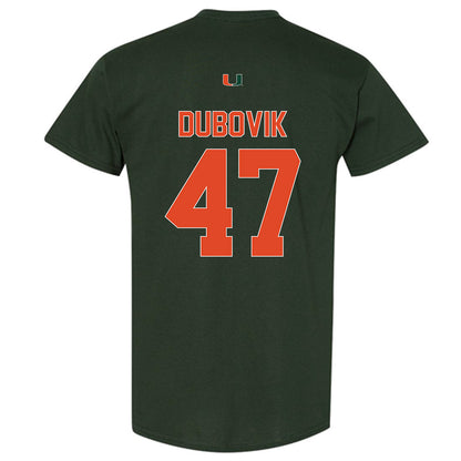 Miami - NCAA Baseball : Dylan Dubovik - Classic Shersey T-Shirt-1