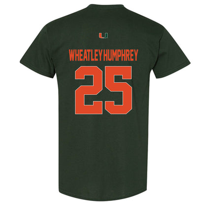 Miami - NCAA Football : Chris Wheatley-Humphrey - Classic Shersey T-Shirt-1