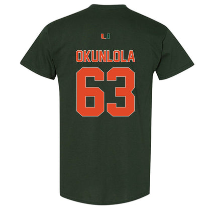 Miami - NCAA Football : Samson Okunlola - Classic Shersey T-Shirt-1