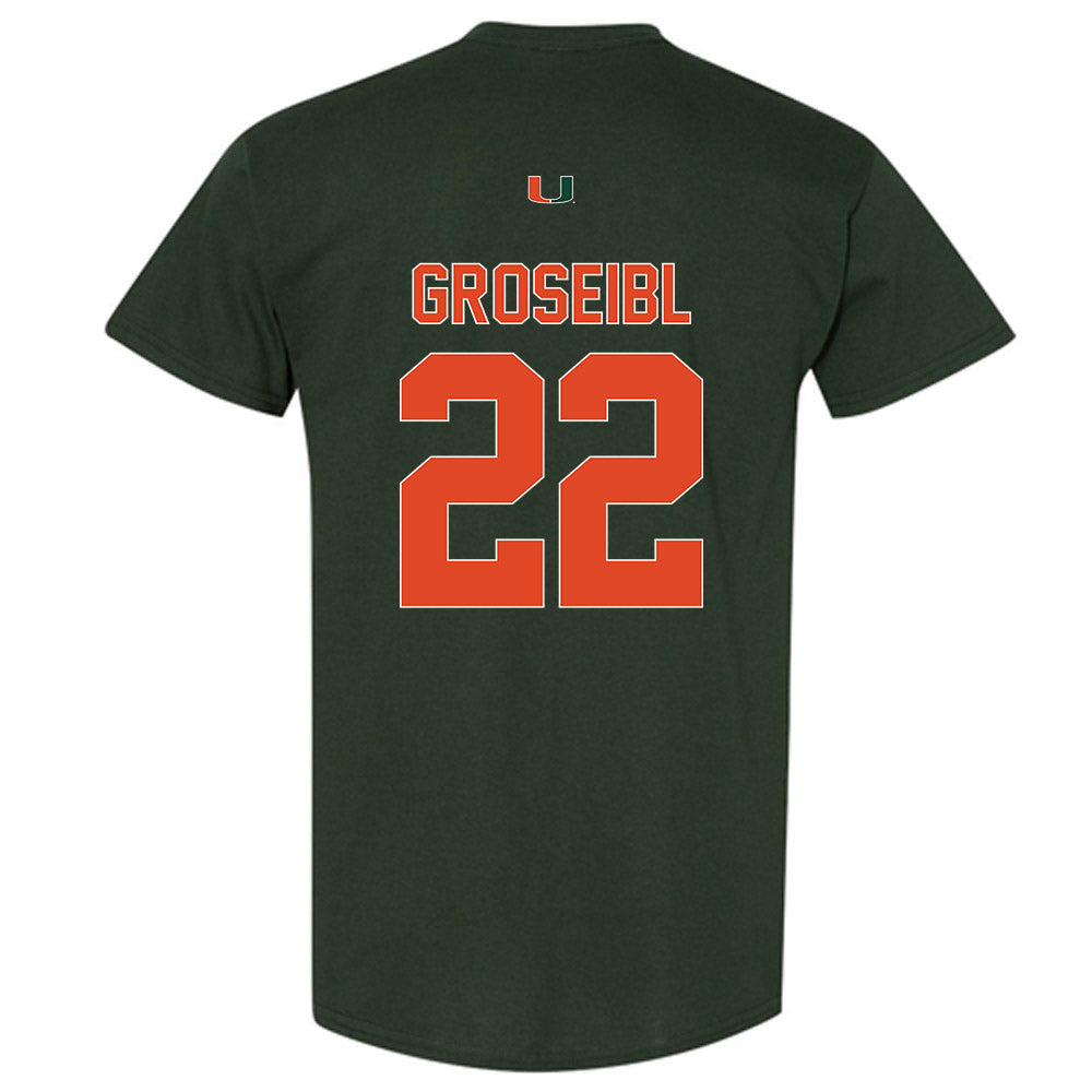 Miami - NCAA Women's Soccer : Sara Groseibl - Classic Shersey T-Shirt-1