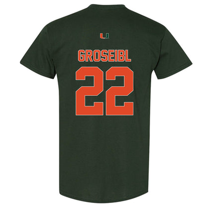 Miami - NCAA Women's Soccer : Sara Groseibl - Classic Shersey T-Shirt-1