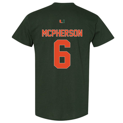 Miami - NCAA Women's Soccer : Jaileah Mcpherson - Classic Shersey T-Shirt-1