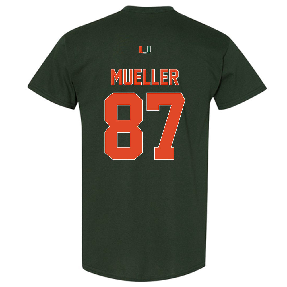 Miami - NCAA Football : Gavin Mueller - Classic Shersey T-Shirt-1