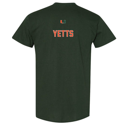 Miami - NCAA Cheerleading : Bella Yetts - Classic Shersey T-Shirt-1