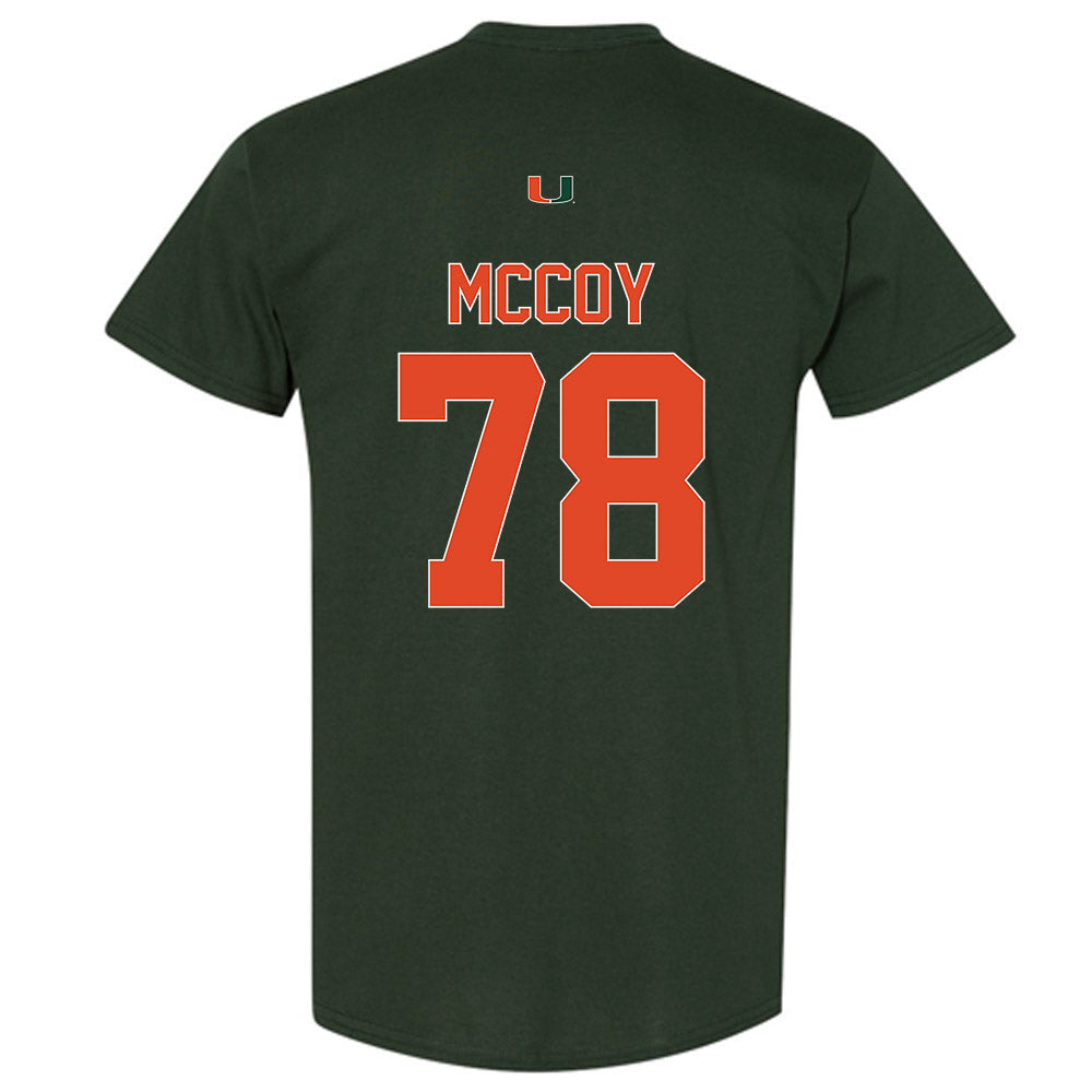 Miami - NCAA Football : Matthew McCoy - Classic Shersey T-Shirt-1