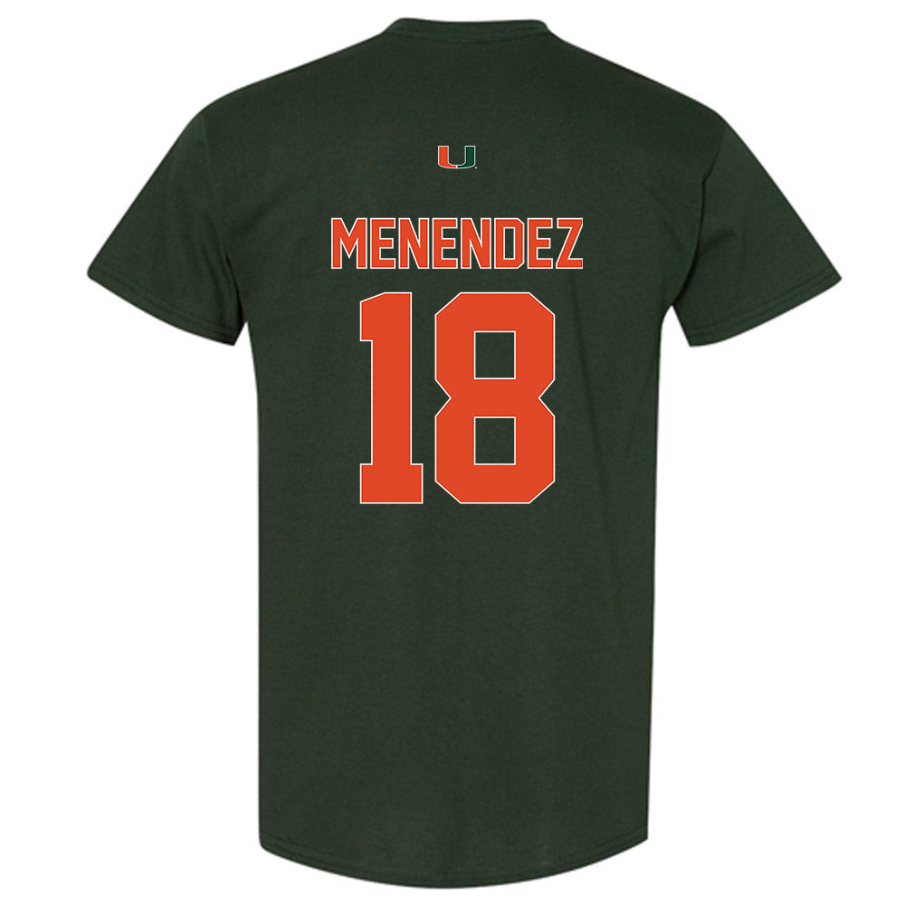 Miami - NCAA Baseball : Frank Menendez - Classic Shersey T-Shirt-1
