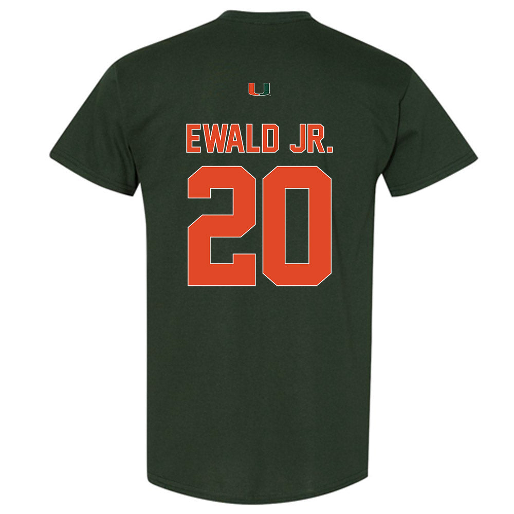 Miami - NCAA Football : Chris Ewald Jr. - Classic Shersey T-Shirt-1