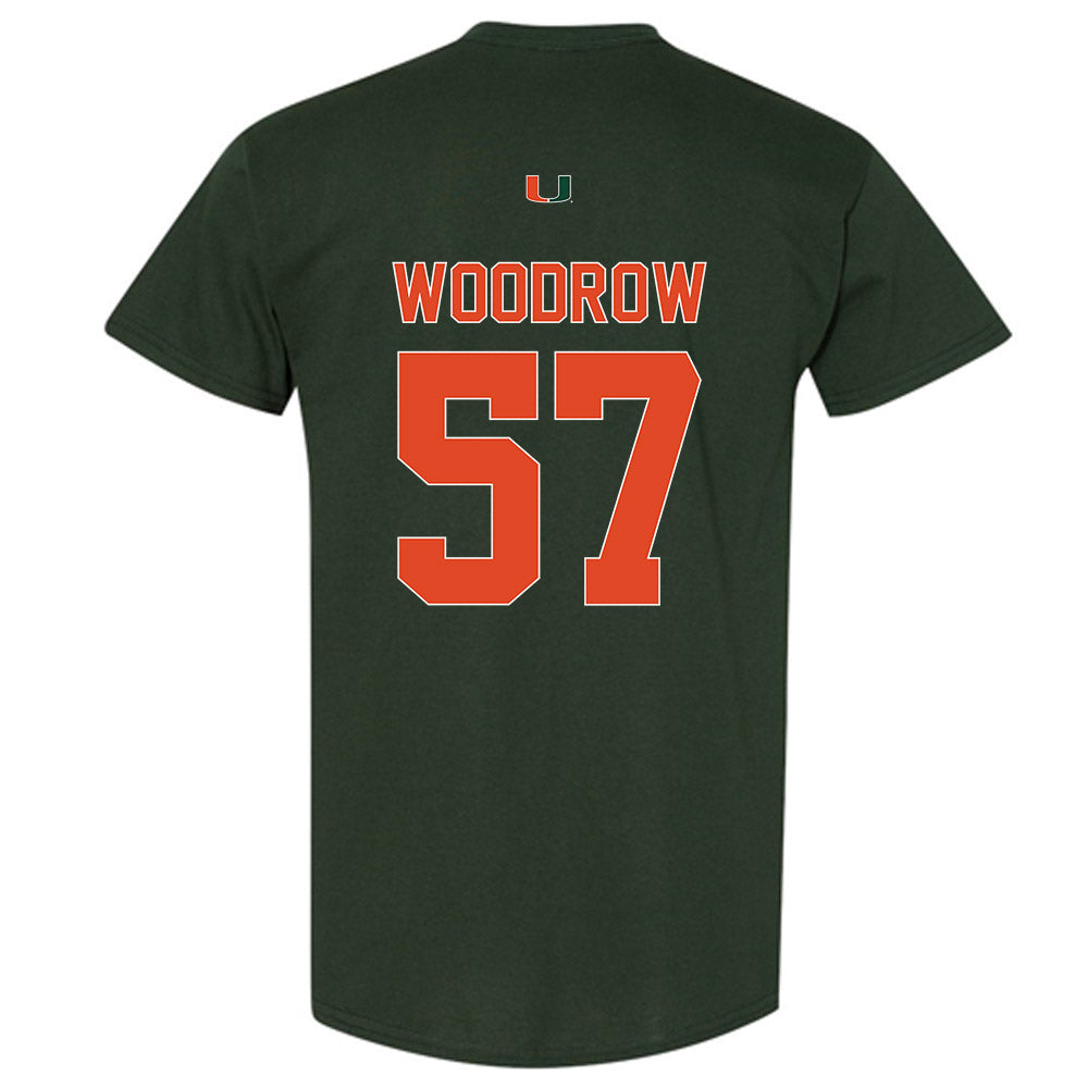 Miami - NCAA Football : Rhys Woodrow - Classic Shersey T-Shirt-1