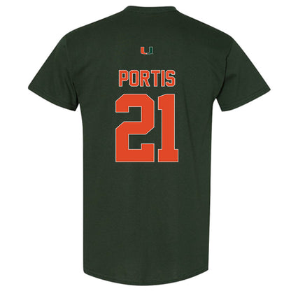 Miami - NCAA Football : Camdin Portis - Classic Shersey T-Shirt-1