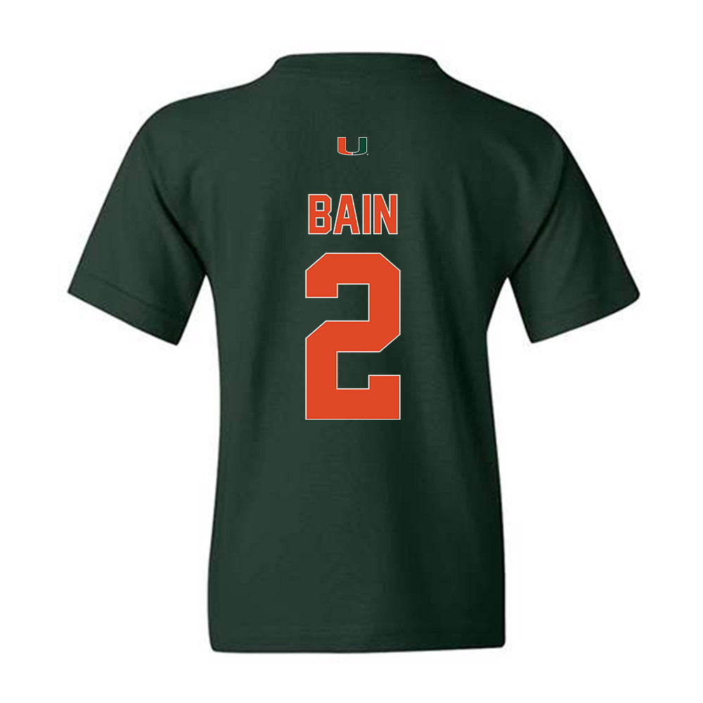 Miami - NCAA Women's Volleyball : Avery Bain - Classic Shersey Youth T-Shirt-1