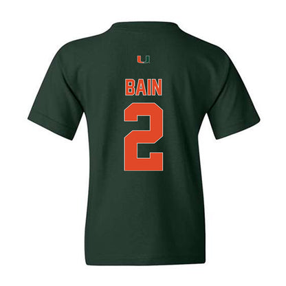 Miami - NCAA Women's Volleyball : Avery Bain - Classic Shersey Youth T-Shirt-1