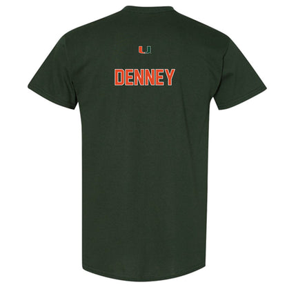 Miami - NCAA Women's Track & Field : Olivia Denney - Classic Shersey T-Shirt-1
