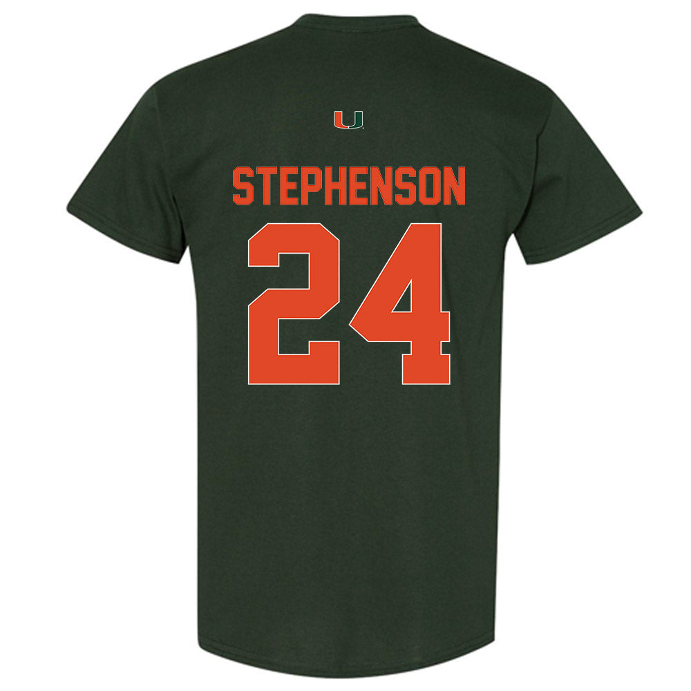 Miami - NCAA Women's Soccer : Alyssa Stephenson - Classic Shersey T-Shirt-1