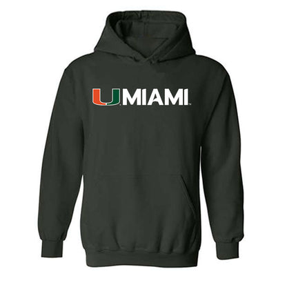 Miami - NCAA Football : Asharri Charles - Classic Shersey Hooded Sweatshirt-0