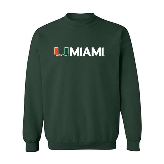 Miami - NCAA Women's Volleyball : Denitsa Angelova - Classic Shersey Crewneck Sweatshirt-0