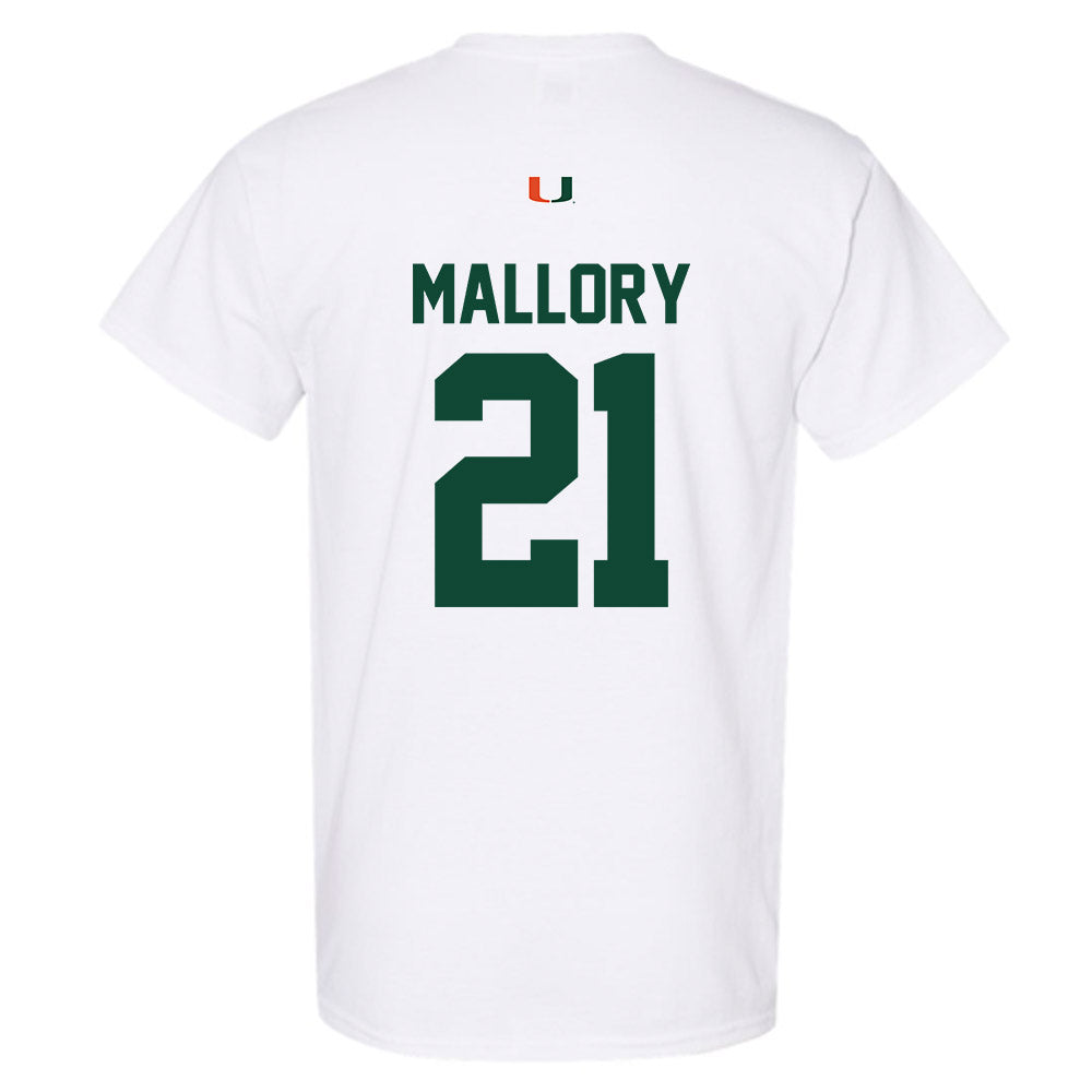 Miami - NCAA Football : Javian Mallory - Classic Shersey T-Shirt-1