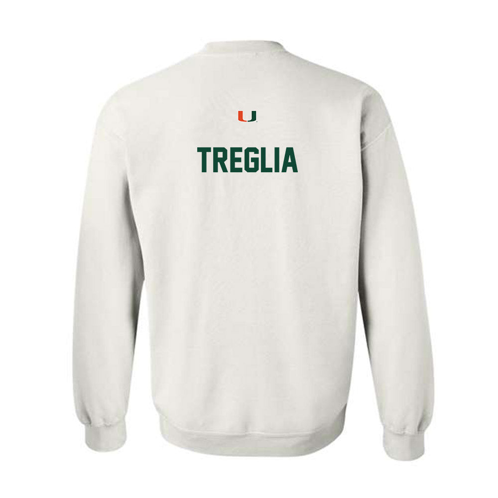 Miami - NCAA Women's Swimming & Diving : Leah Treglia - Classic Shersey Crewneck Sweatshirt-1