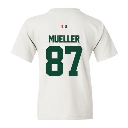 Miami - NCAA Football : Gavin Mueller - Classic Shersey Youth T-Shirt-1