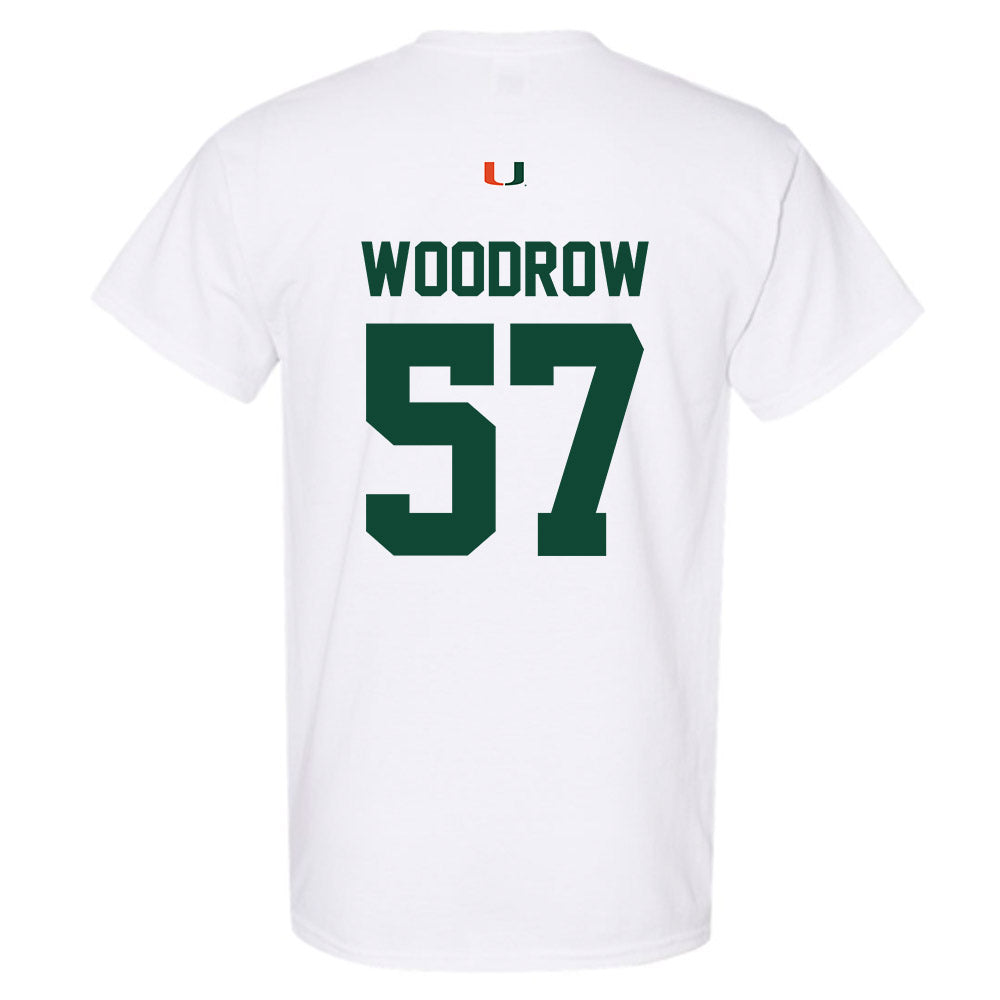 Miami - NCAA Football : Rhys Woodrow - Classic Shersey T-Shirt-1