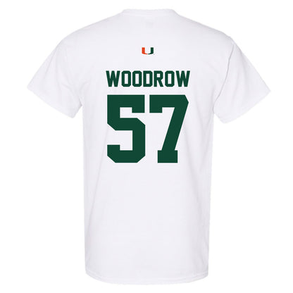 Miami - NCAA Football : Rhys Woodrow - Classic Shersey T-Shirt-1