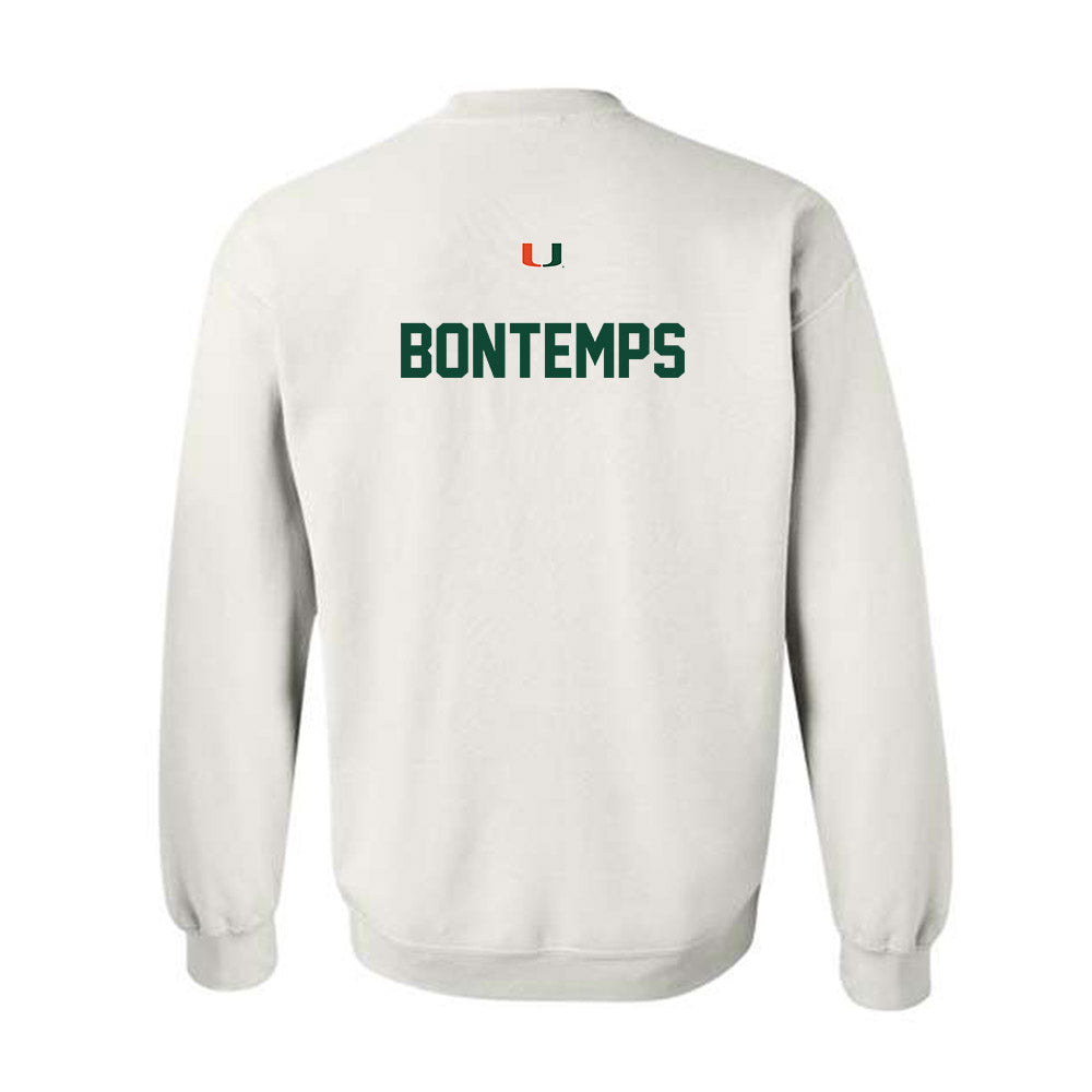 Miami - NCAA Dance Team : Ange-Gabrielle Bontemps - Classic Shersey Crewneck Sweatshirt-1