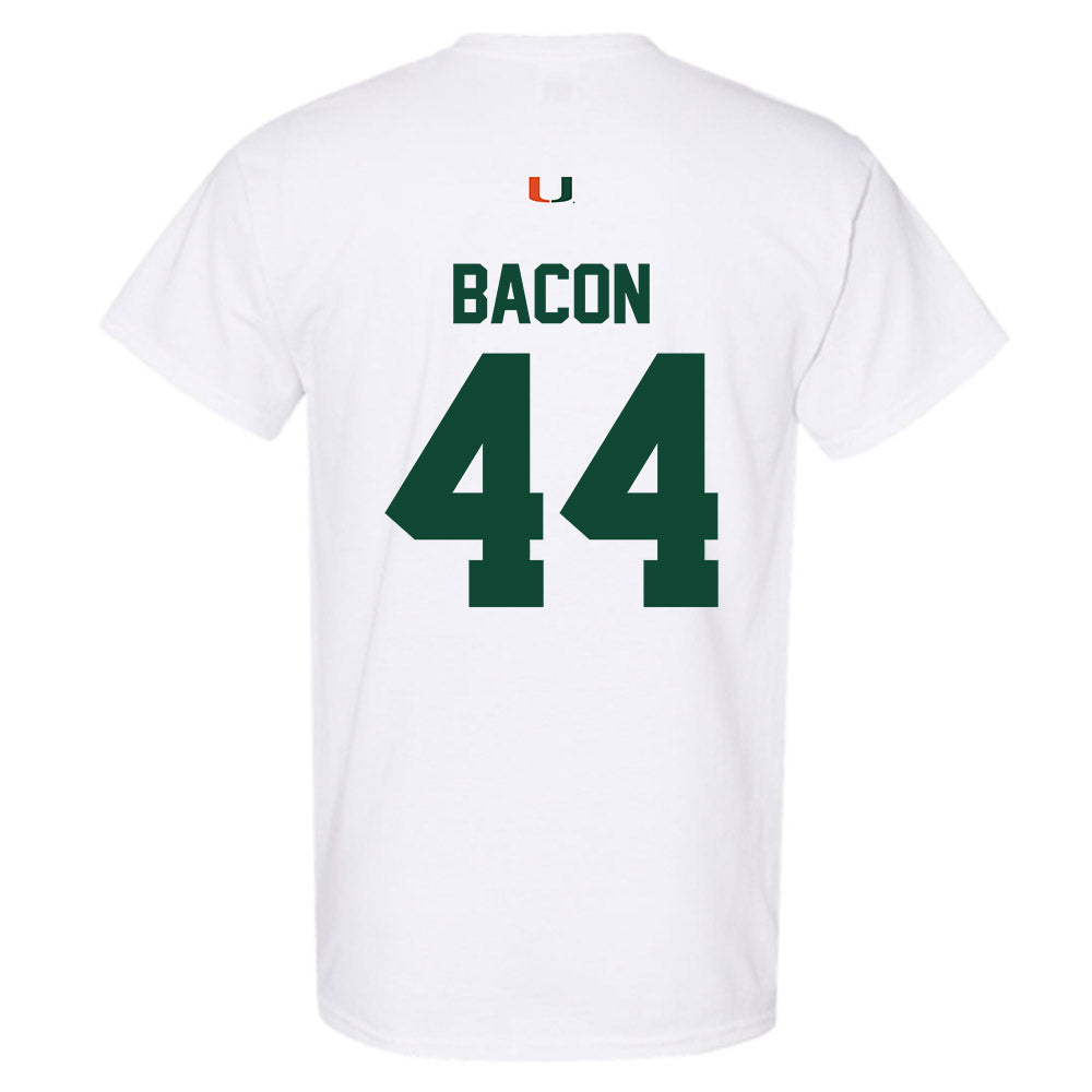 Miami - NCAA Football : Tyson Bacon - Classic Shersey T-Shirt-1