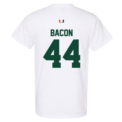 Miami - NCAA Football : Tyson Bacon - Classic Shersey T-Shirt-1