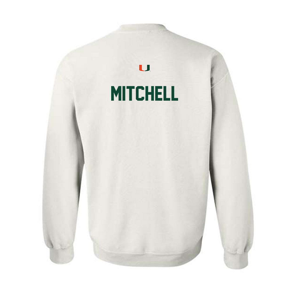 Miami - NCAA Men's Track & Field : Cason Mitchell - Classic Shersey Crewneck Sweatshirt-1