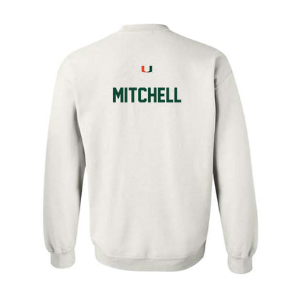 Miami - NCAA Men's Track & Field : Cason Mitchell - Classic Shersey Crewneck Sweatshirt-1