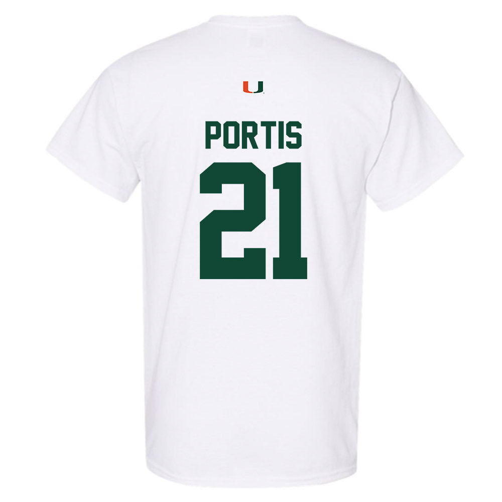 Miami - NCAA Football : Camdin Portis - Classic Shersey T-Shirt-1