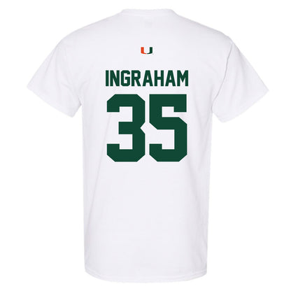 Miami - NCAA Football : Monroe Ingraham - Classic Shersey T-Shirt-1