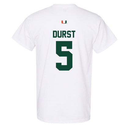 Miami - NCAA Women's Volleyball : Olivia Durst - Classic Shersey T-Shirt-1
