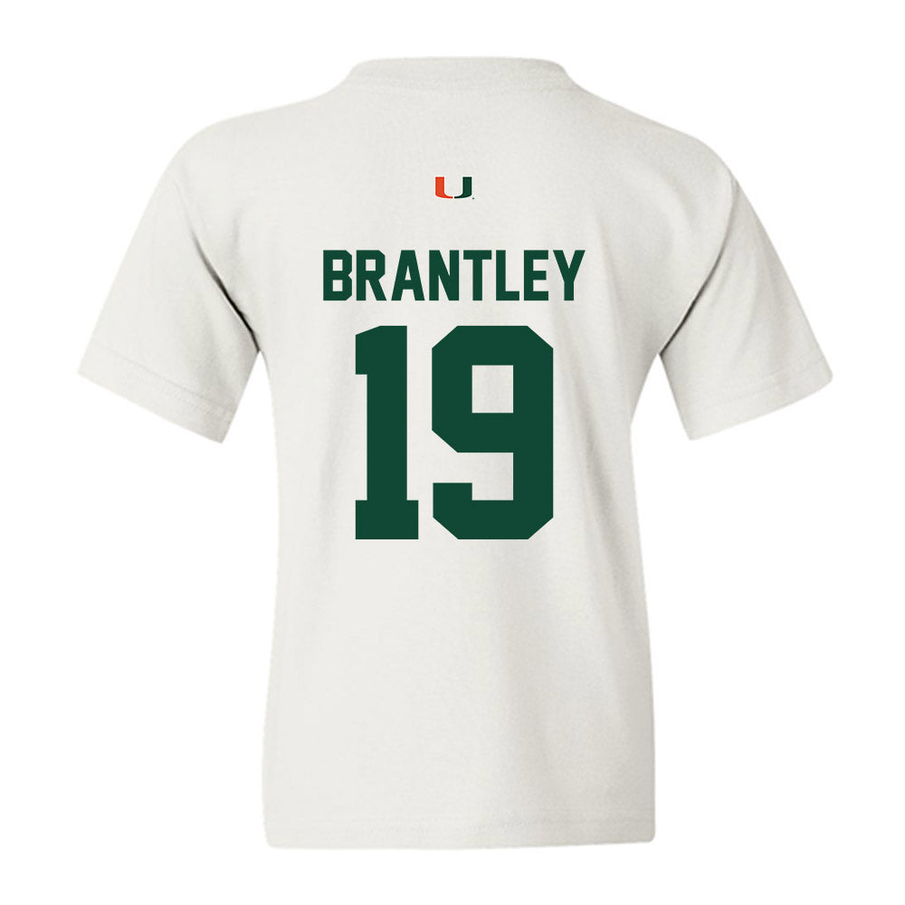 Miami - NCAA Football : Charles "Chuck" Brantley - Classic Shersey Youth T-Shirt-1