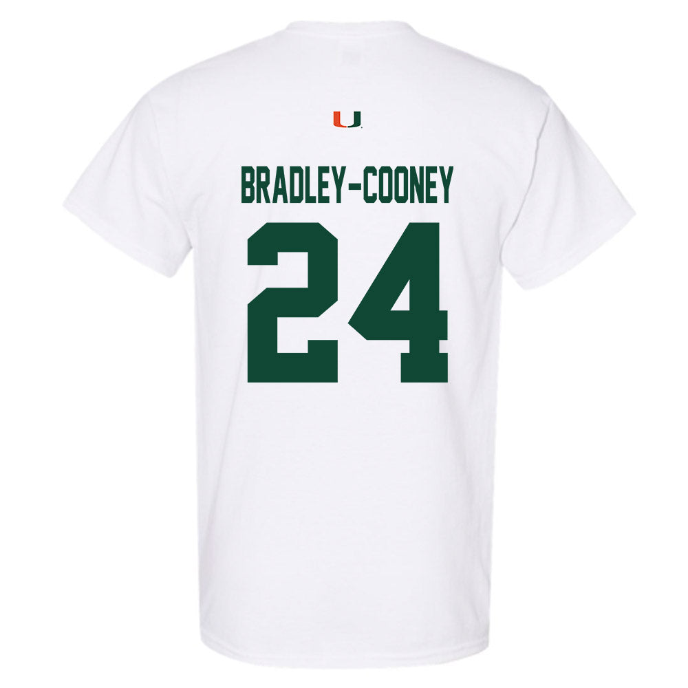 Miami - NCAA Baseball : Packy Bradley-Cooney - Classic Shersey T-Shirt-1