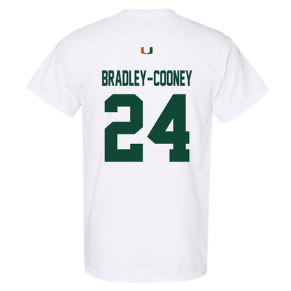 Miami - NCAA Baseball : Packy Bradley-Cooney - Classic Shersey T-Shirt-1