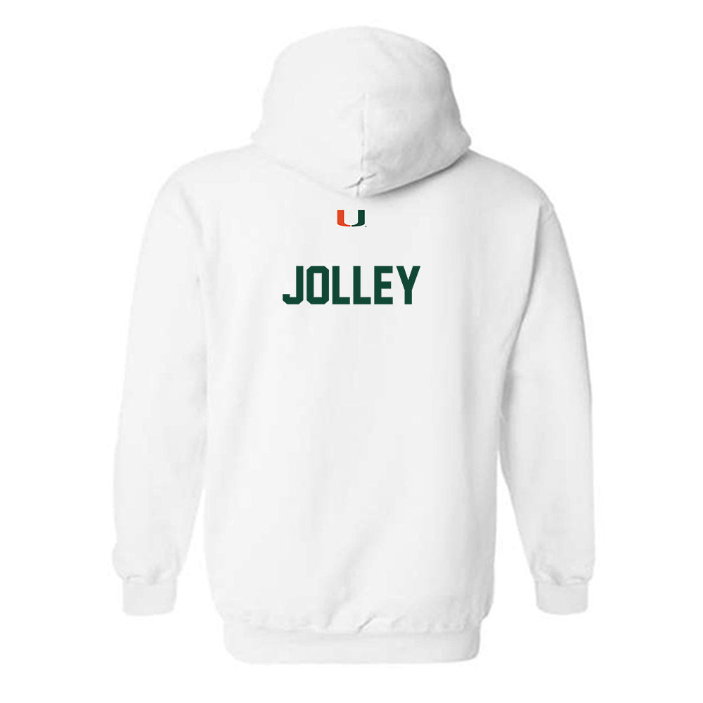 Miami - NCAA Women's Rowing : Layla Jolley - Classic Shersey Hooded Sweatshirt-1