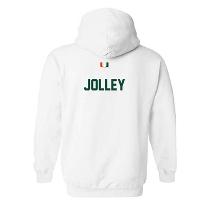 Miami - NCAA Women's Rowing : Layla Jolley - Classic Shersey Hooded Sweatshirt-1