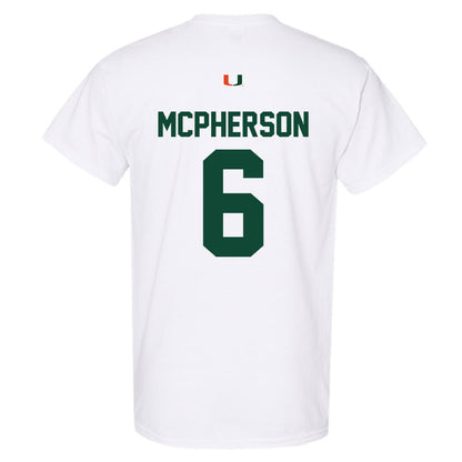 Miami - NCAA Women's Soccer : Jaileah Mcpherson - Classic Shersey T-Shirt-1