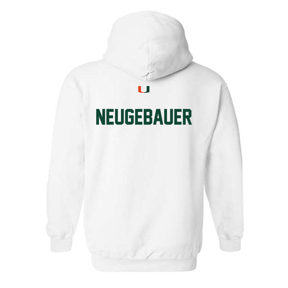 Miami - NCAA Dance Team : Riley Neugebauer - Classic Shersey Hooded Sweatshirt-1