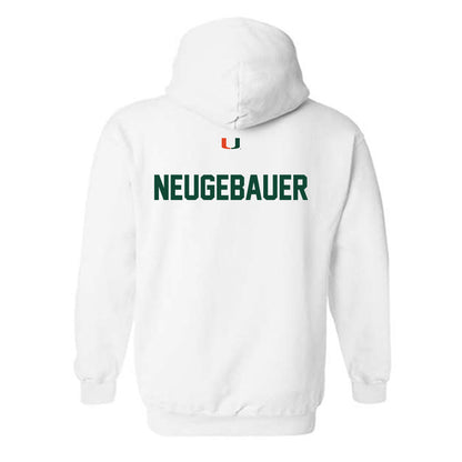 Miami - NCAA Dance Team : Riley Neugebauer - Classic Shersey Hooded Sweatshirt-1