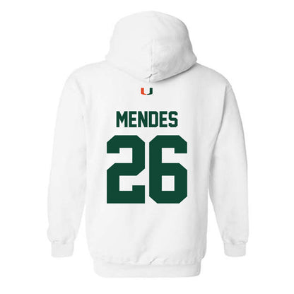 Miami - NCAA Women's Basketball : Dayana Mendes - Classic Shersey Hooded Sweatshirt-1