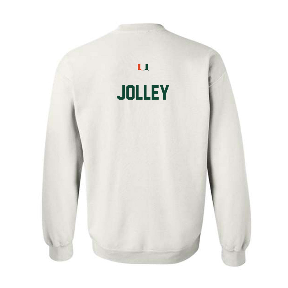 Miami - NCAA Women's Rowing : Layla Jolley - Classic Shersey Crewneck Sweatshirt-1