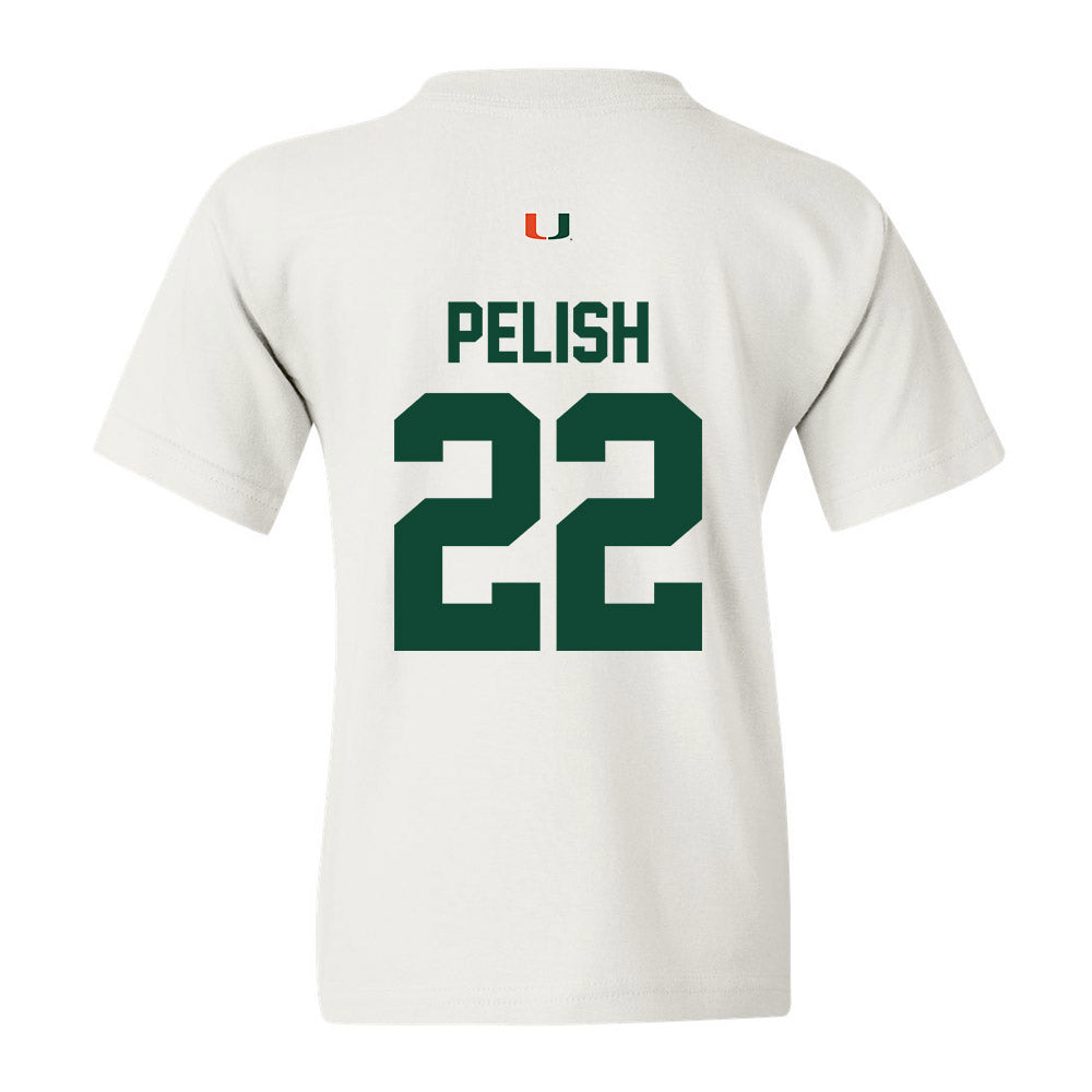 Miami - NCAA Women's Basketball : Simone Pelish - Classic Shersey Youth T-Shirt