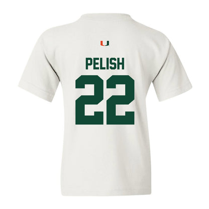 Miami - NCAA Women's Basketball : Simone Pelish - Classic Shersey Youth T-Shirt